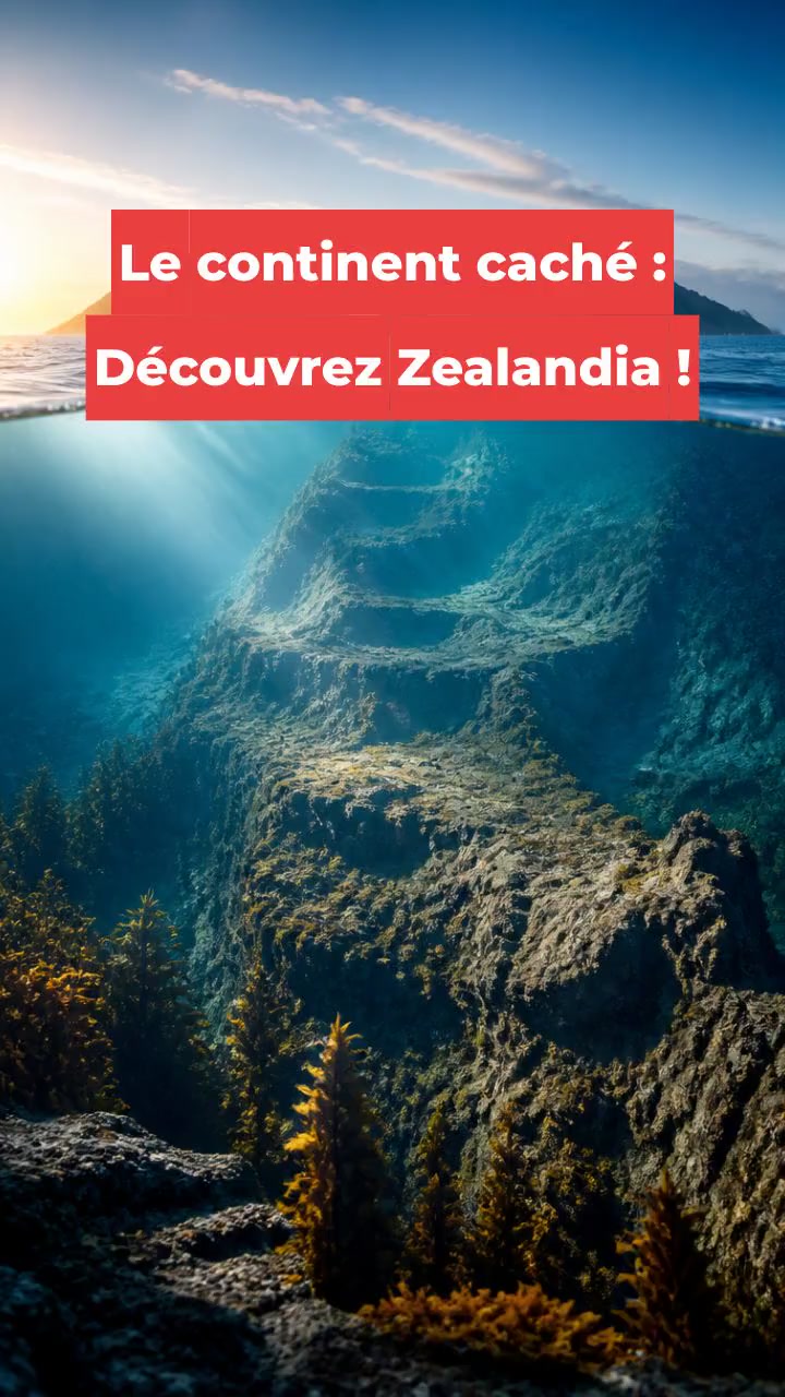Le continent caché : Découvrez Zealandia !