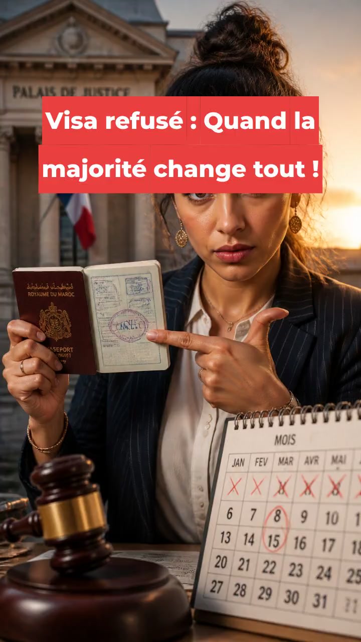 Visa refusé : Quand la majorité change tout !