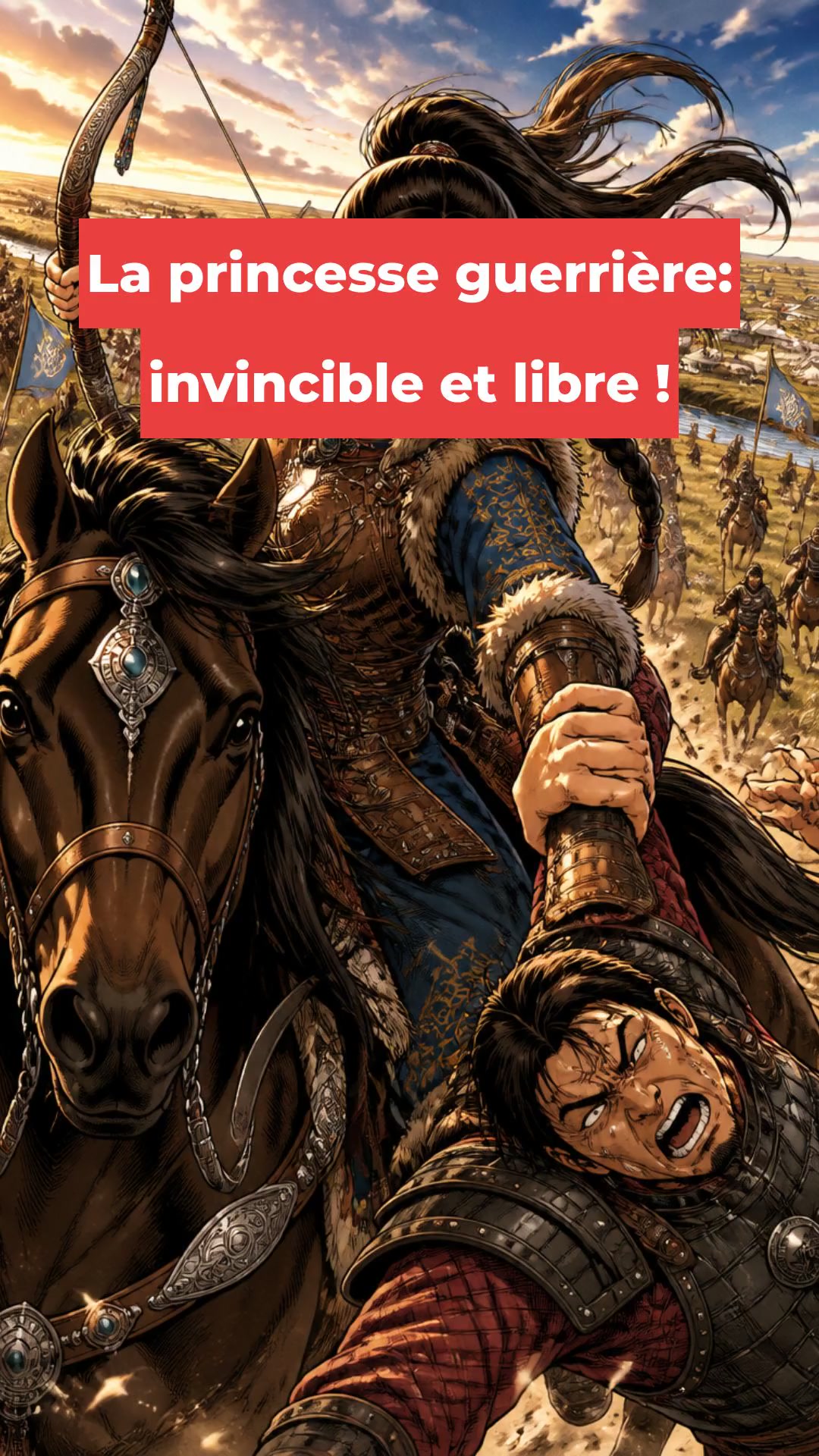 La princesse guerrière: invincible et libre !