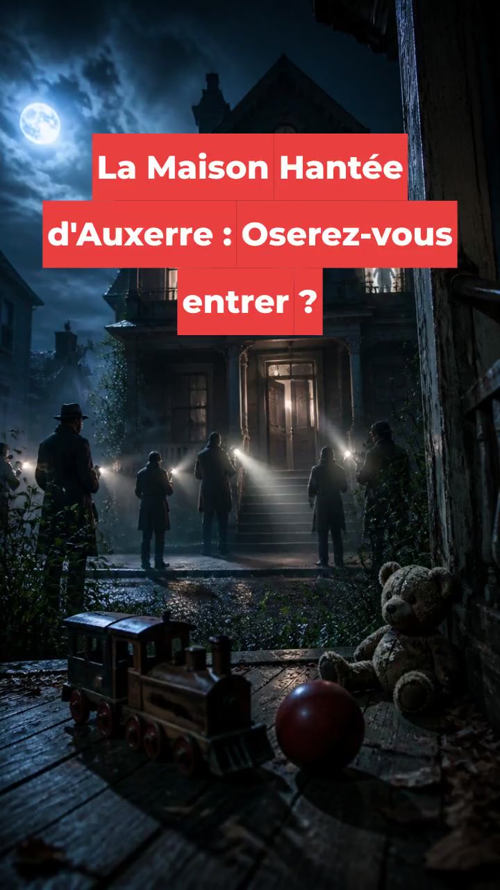 La Maison Hantée d'Auxerre : Oserez-vous entrer ?
