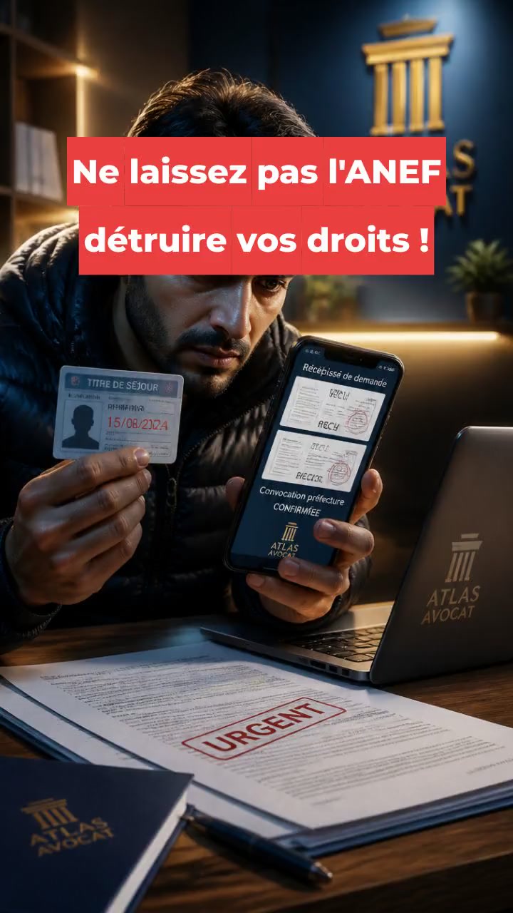 Ne laissez pas l'ANEF détruire vos droits !