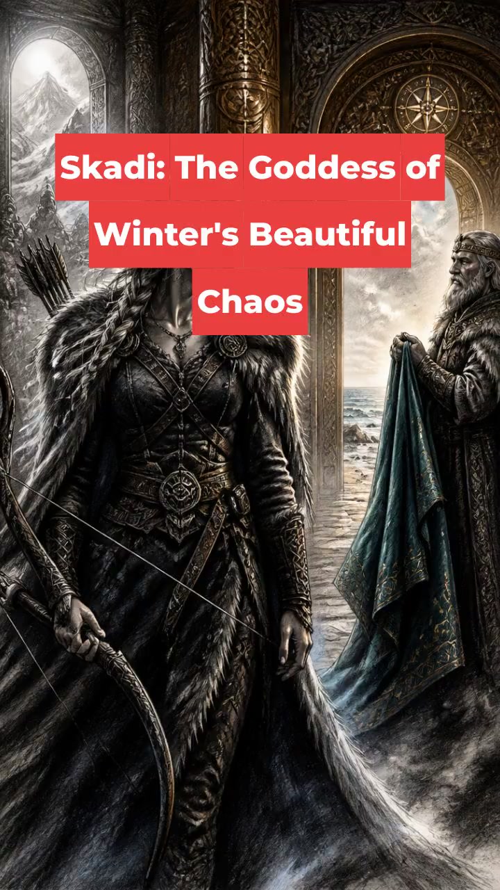 Skadi: The Goddess of Winter's Beautiful Chaos