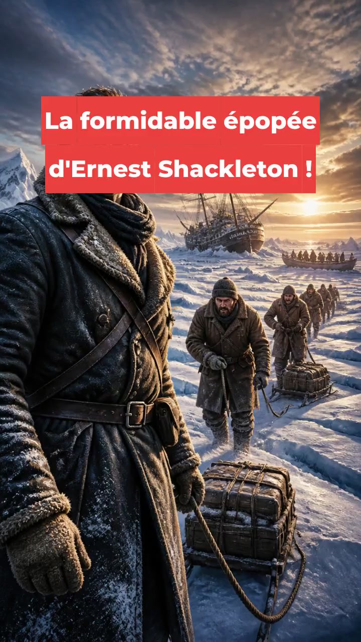 La formidable épopée d'Ernest Shackleton !