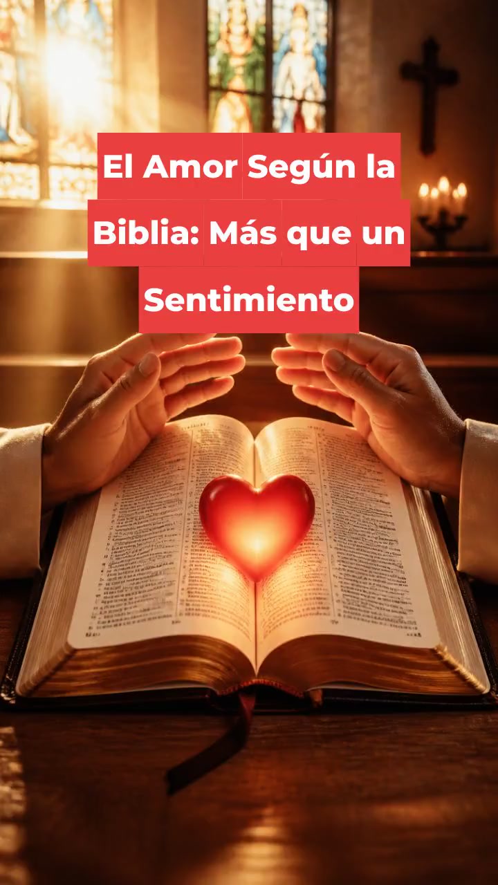 El Amor Según la Biblia: Más que un Sentimiento