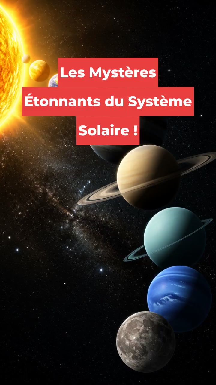 Les Mystères Étonnants du Système Solaire !