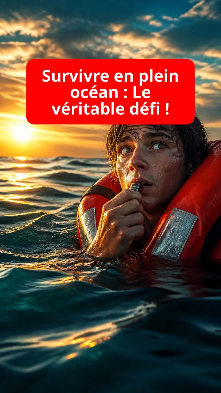 Survivre en plein océan : Le véritable défi !