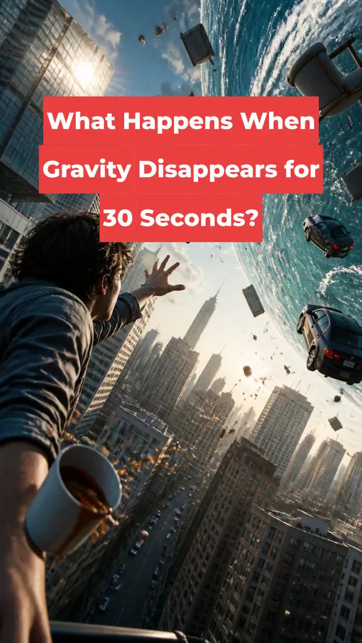 What Happens When Gravity Disappears for 30 Seconds?