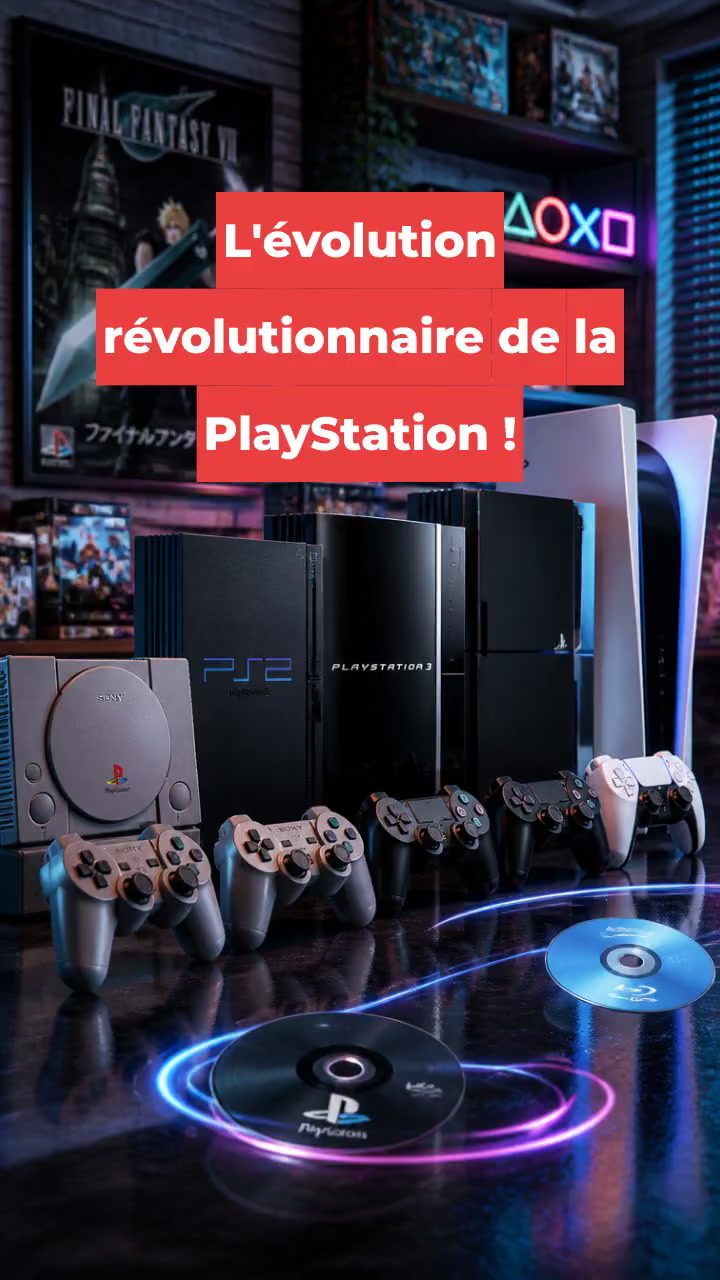 L'évolution révolutionnaire de la PlayStation !