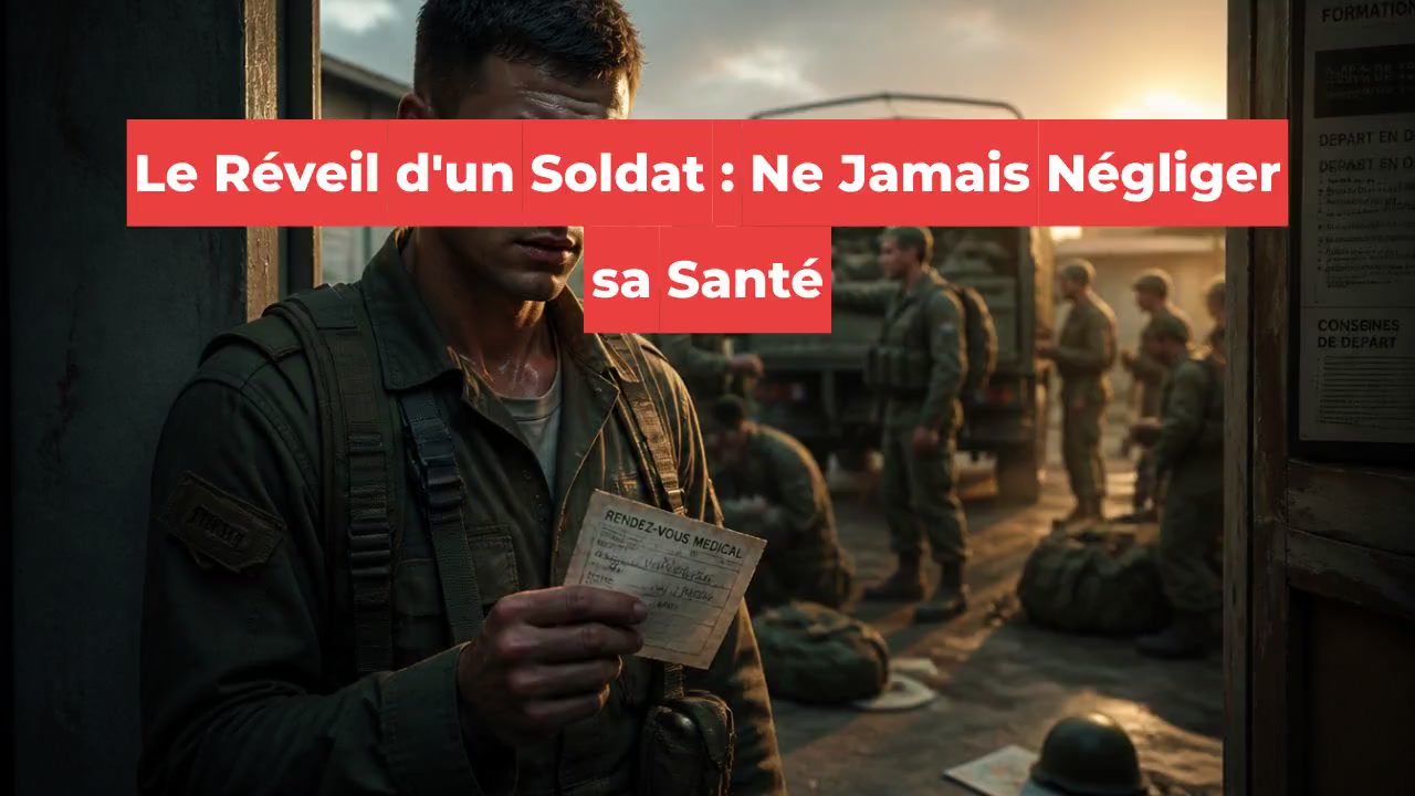 Le Réveil d'un Soldat : Ne Jamais Négliger sa Santé