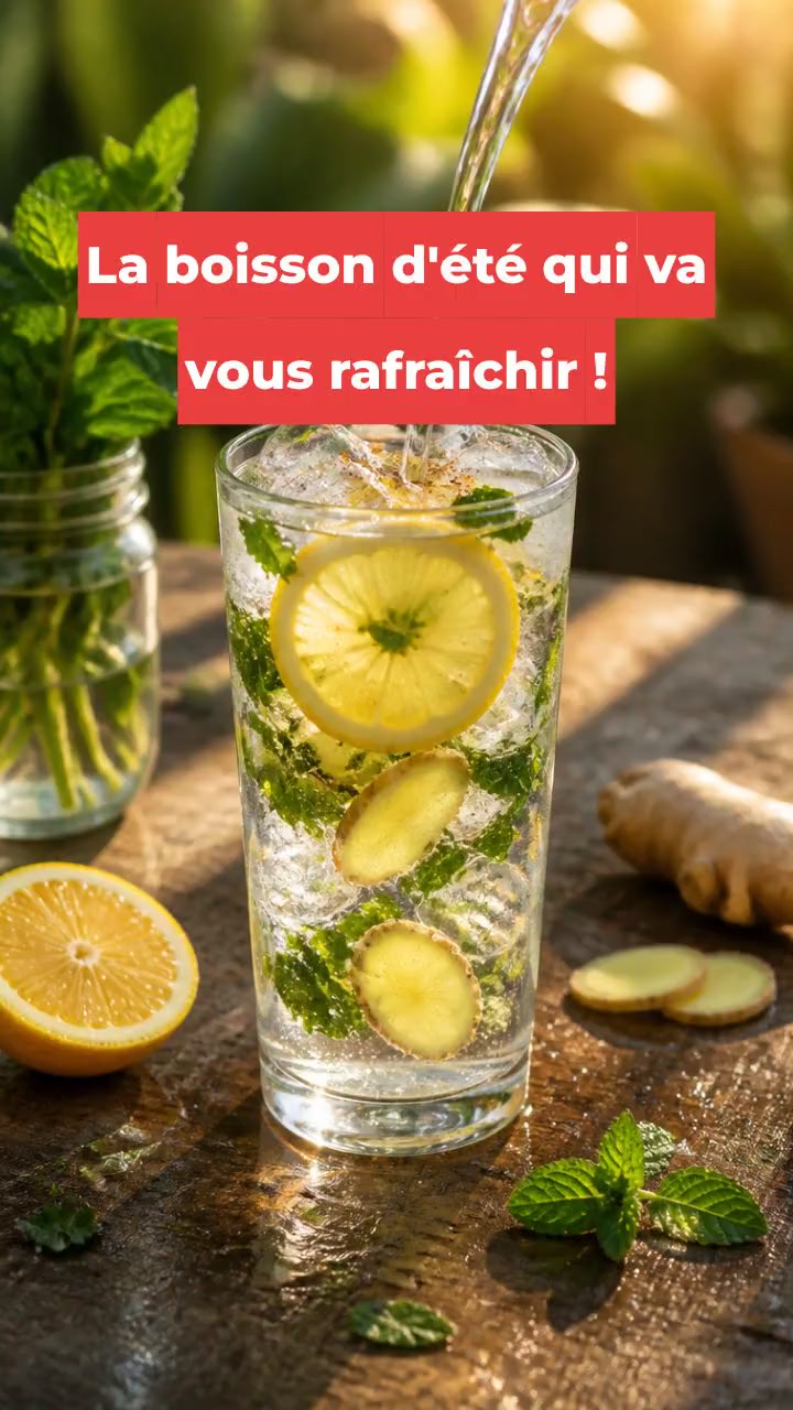 La boisson d'été qui va vous rafraîchir !