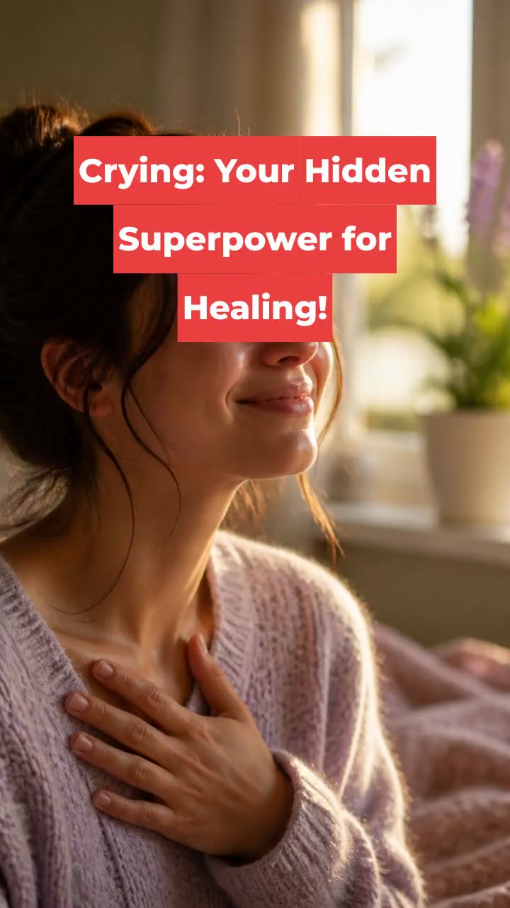 Crying: Your Hidden Superpower for Healing!