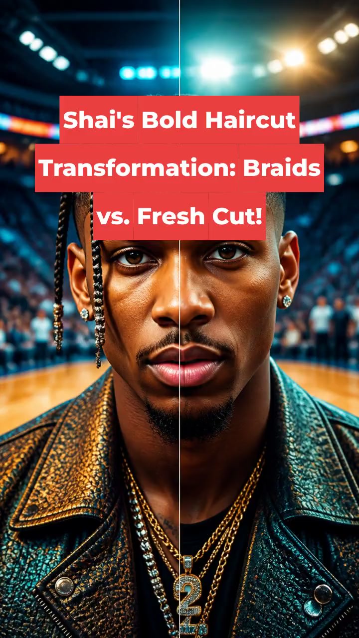 Shai's Bold Haircut Transformation: Braids vs. Fresh Cut!