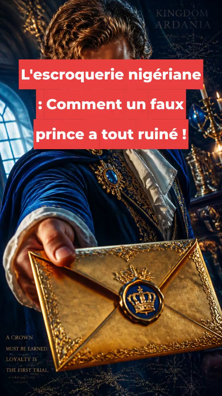 L'escroquerie nigériane : Comment un faux prince a tout ruiné !