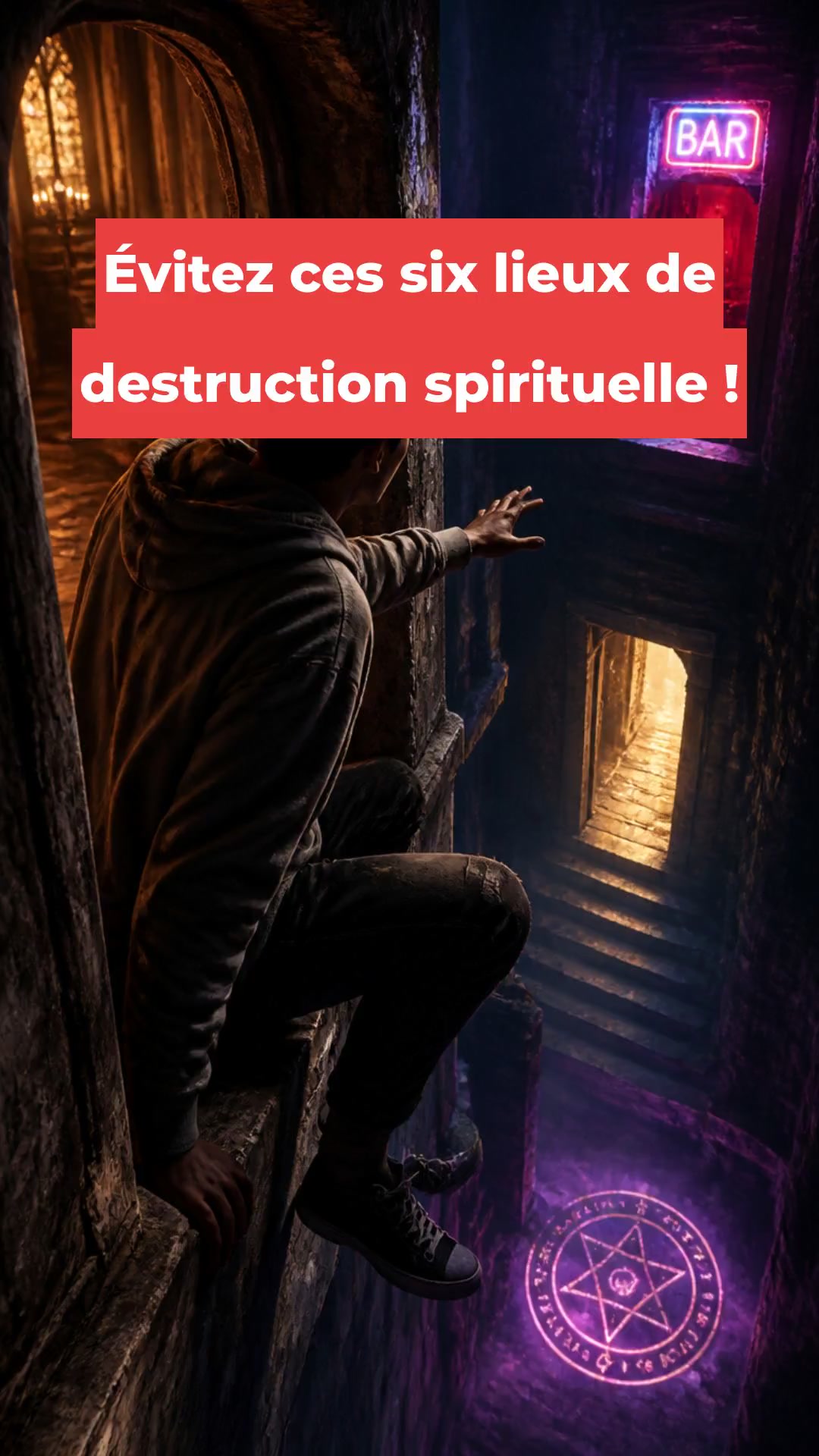 Évitez ces six lieux de destruction spirituelle !