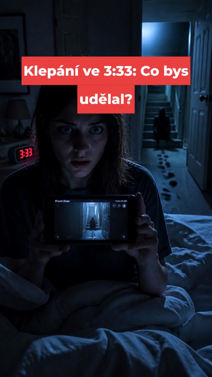 Klepání ve 3:33: Co bys udělal?