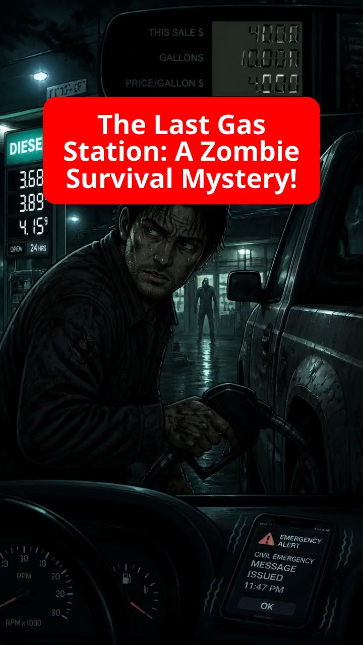 The Last Gas Station: A Zombie Survival Mystery!