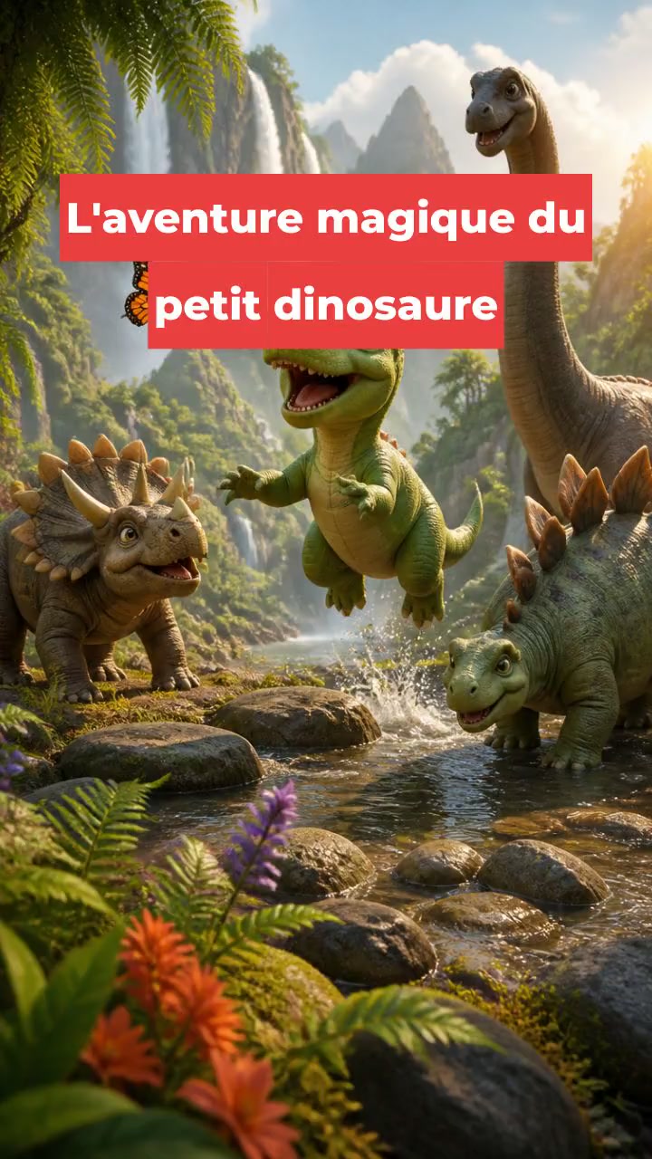 L'aventure magique du petit dinosaure