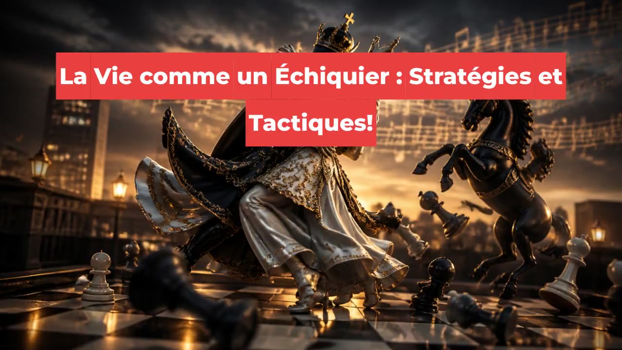 La Vie comme un Échiquier : Stratégies et Tactiques!