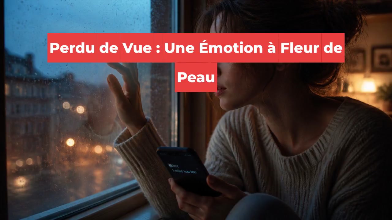 Perdu de Vue : Une Émotion à Fleur de Peau