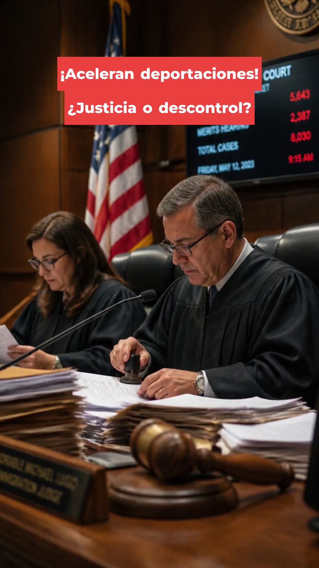 ¡Aceleran deportaciones! ¿Justicia o descontrol?