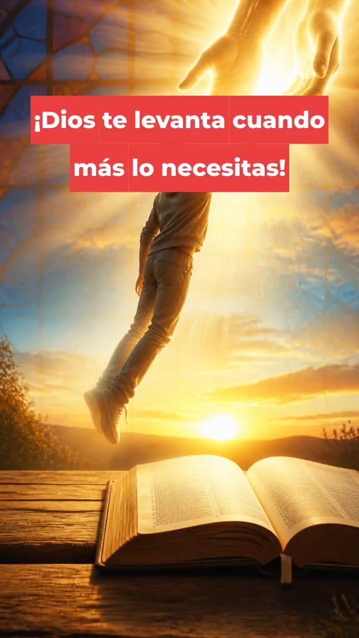 ¡Dios te levanta cuando más lo necesitas!