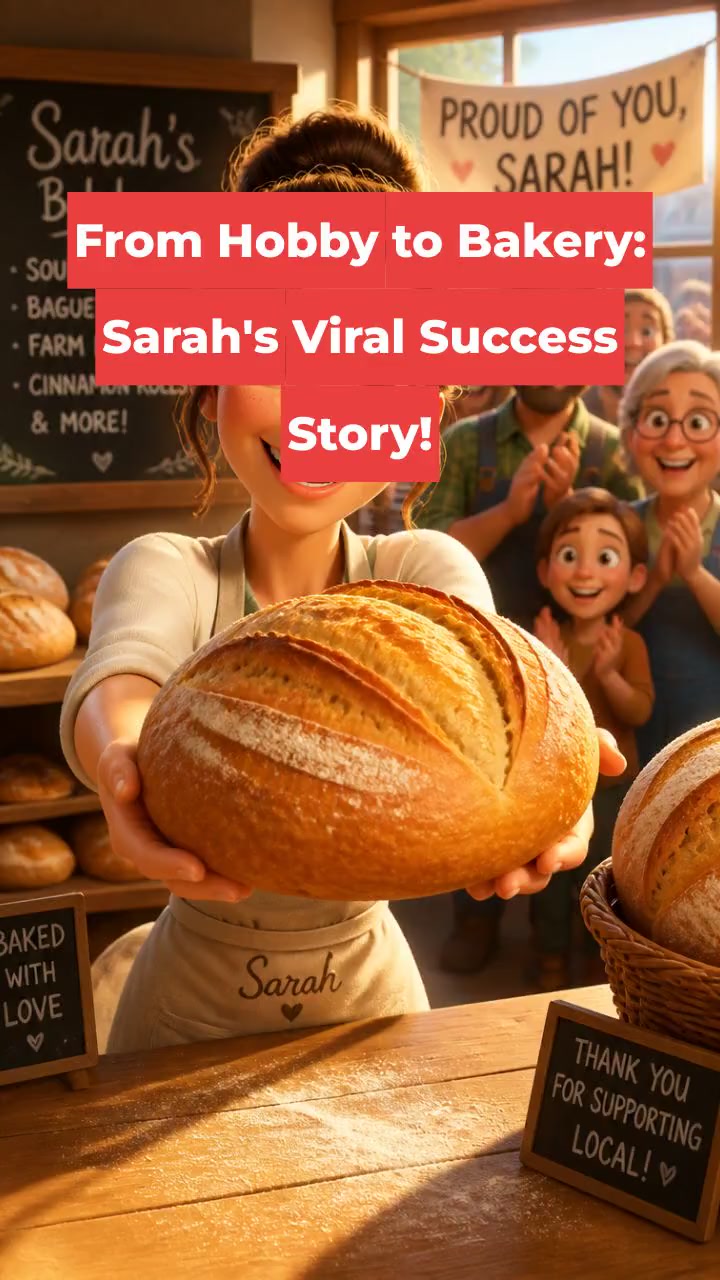 From Hobby to Bakery: Sarah's Viral Success Story!