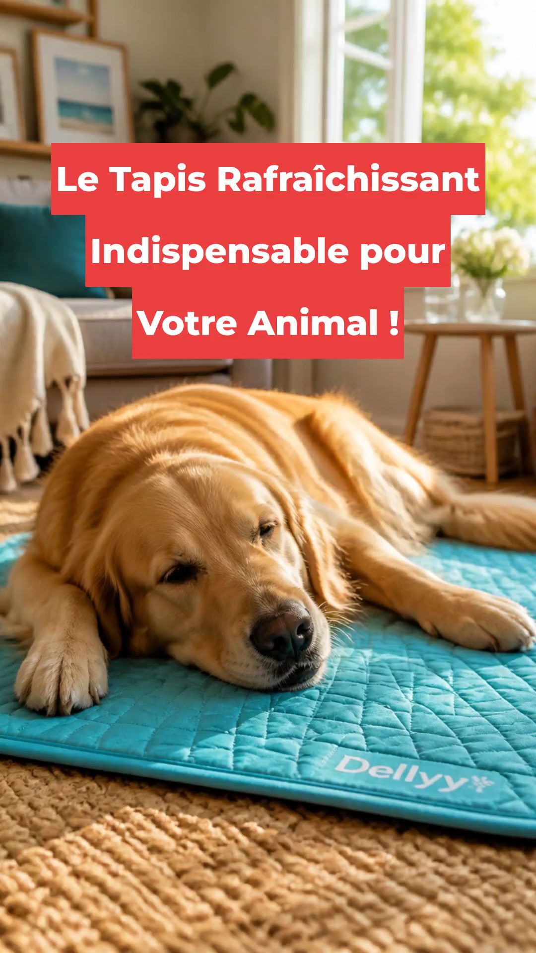Le Tapis Rafraîchissant Indispensable pour Votre Animal !