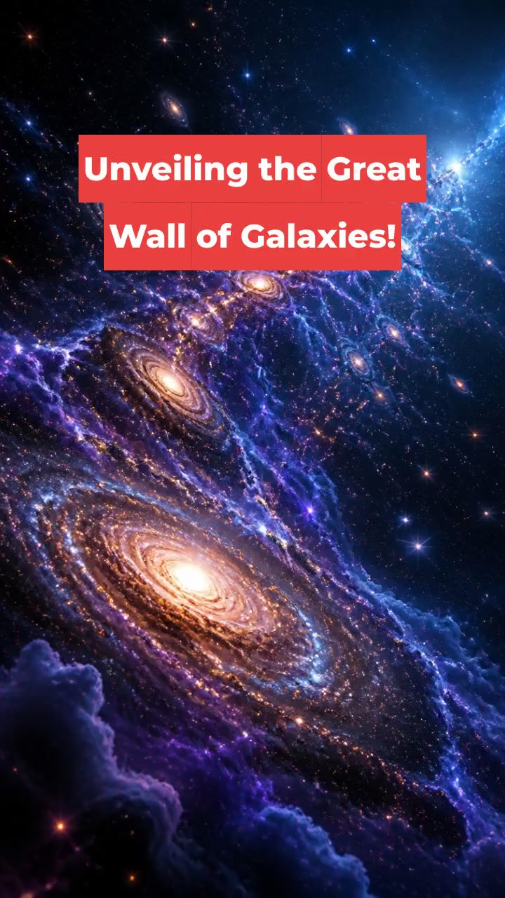 Unveiling the Great Wall of Galaxies!