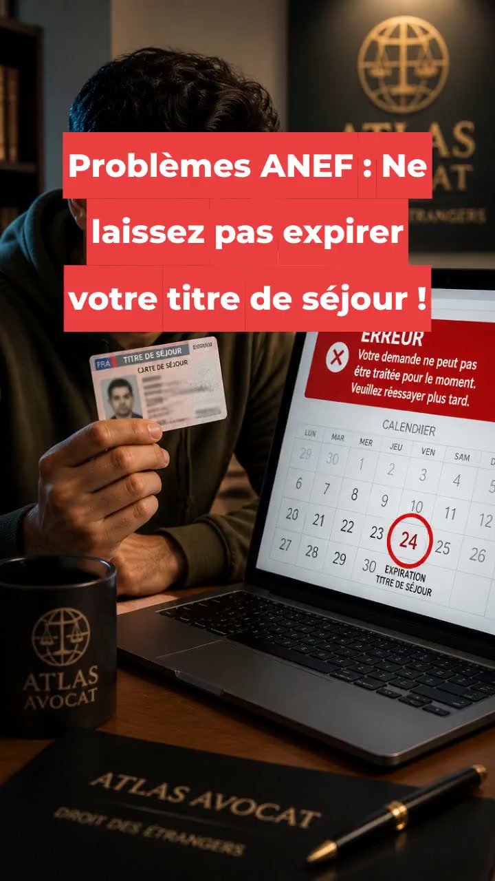 Problèmes ANEF : Ne laissez pas expirer votre titre de séjour !