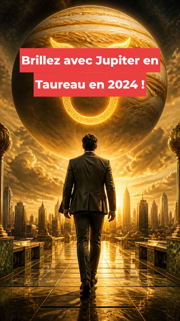 Brillez avec Jupiter en Taureau en 2024 !