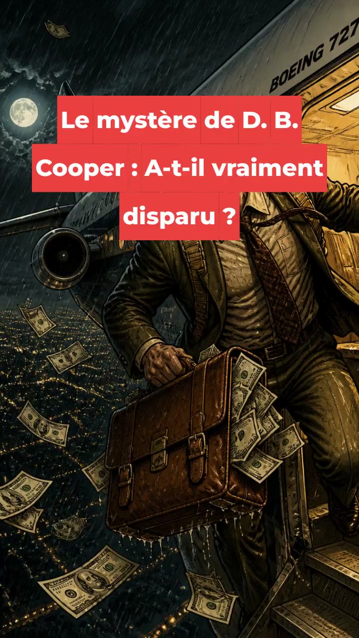 Le mystère de D. B. Cooper : A-t-il vraiment disparu ?
