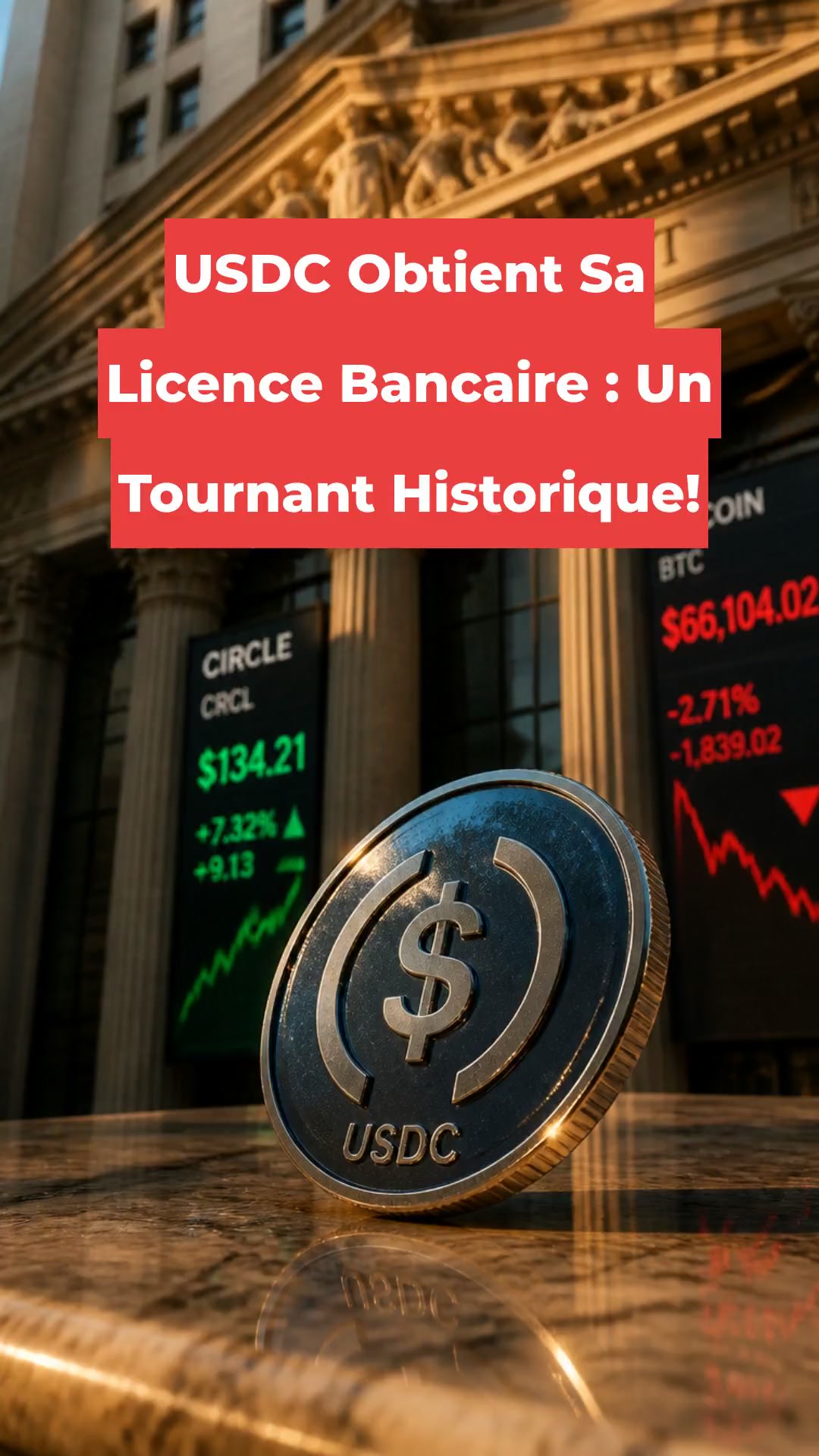 USDC Obtient Sa Licence Bancaire : Un Tournant Historique!