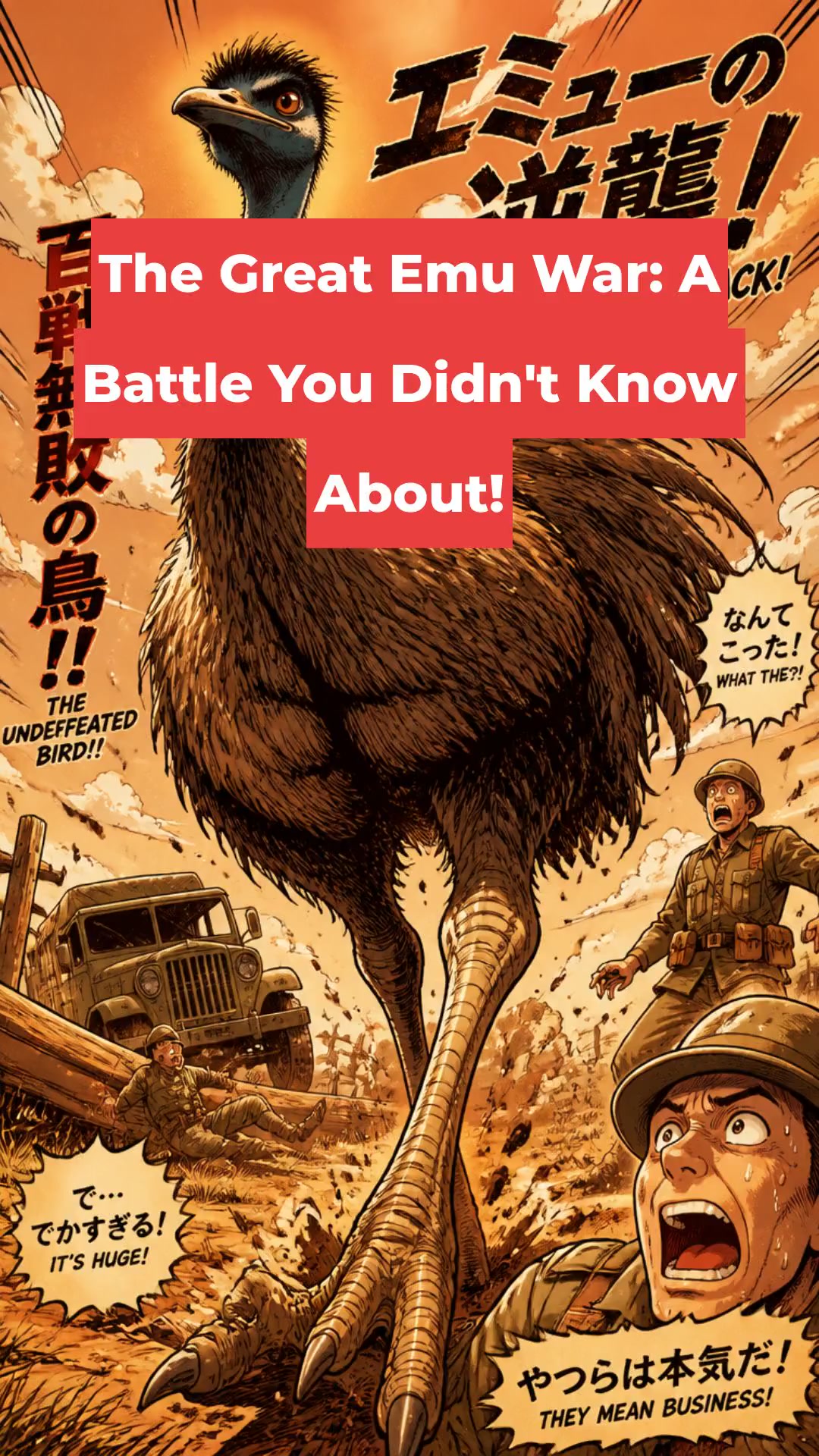 The Great Emu War: A Battle You Didn't Know About!