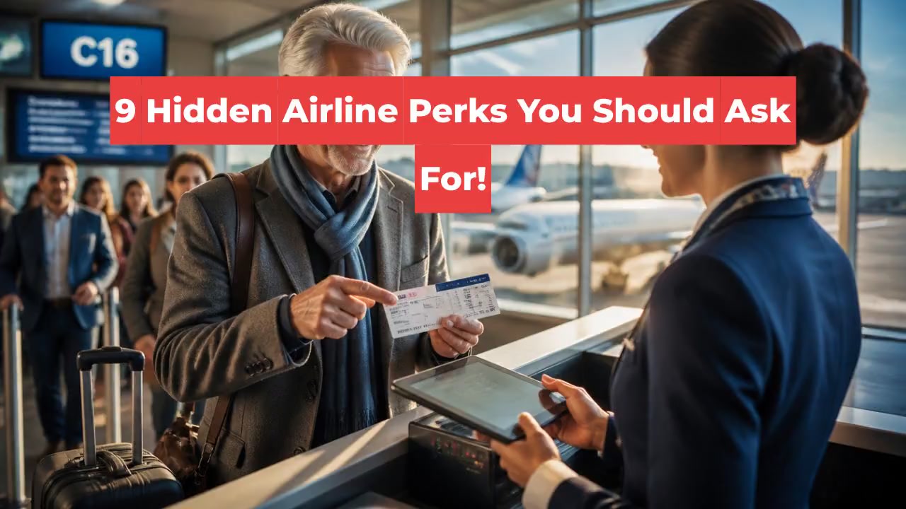 9 Hidden Airline Perks You Should Ask For!