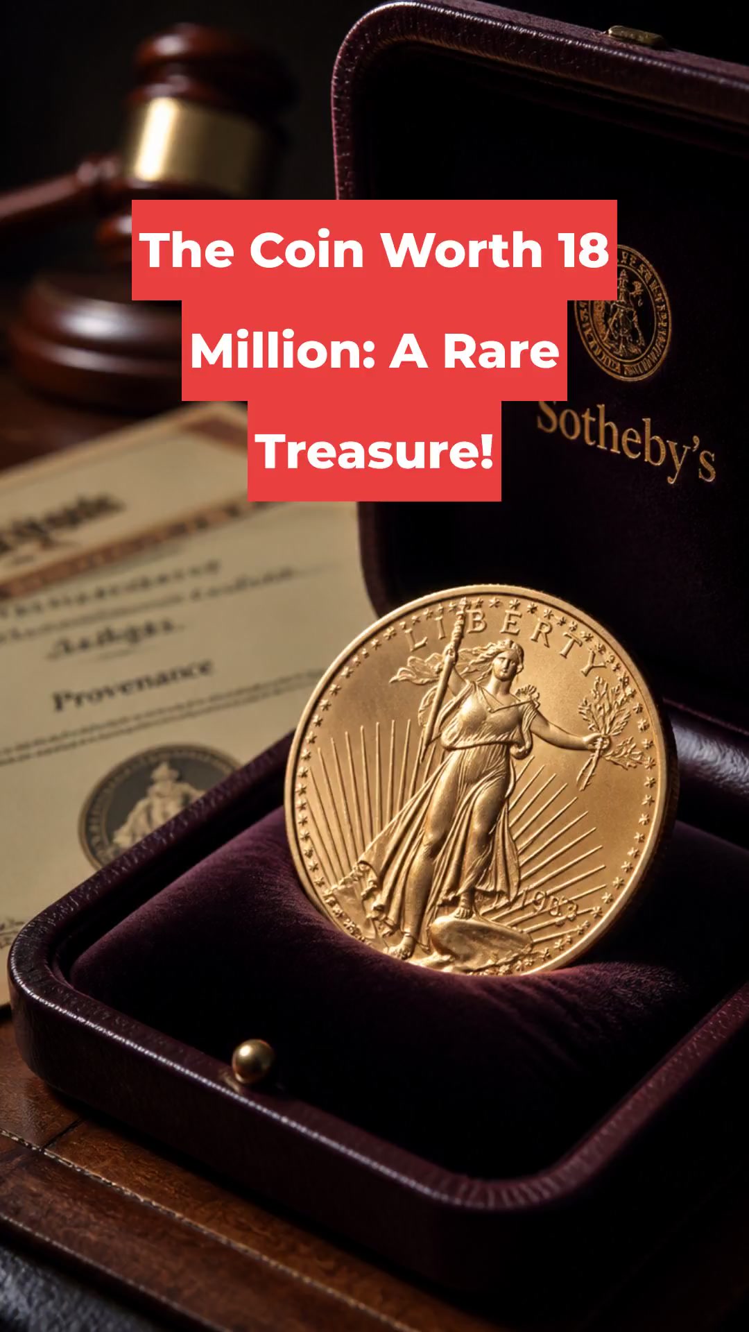 The Coin Worth 18 Million: A Rare Treasure!