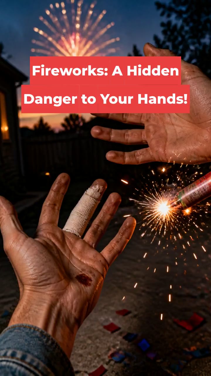 Fireworks: A Hidden Danger to Your Hands!