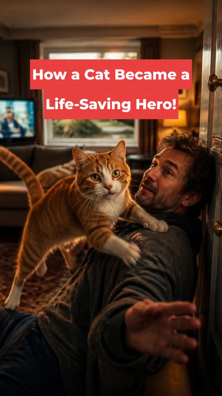 What if your cat saved your life? 🐱❤