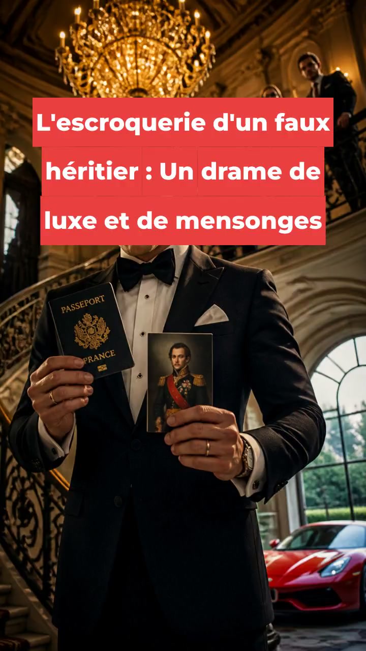 L'escroquerie d'un faux héritier : Un drame de luxe et de mensonges