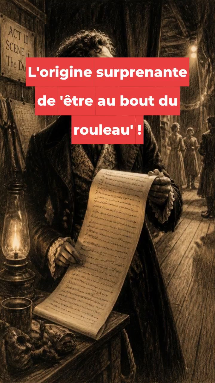 « Pourquoi dit-on “être au bout du rouleau” ? »