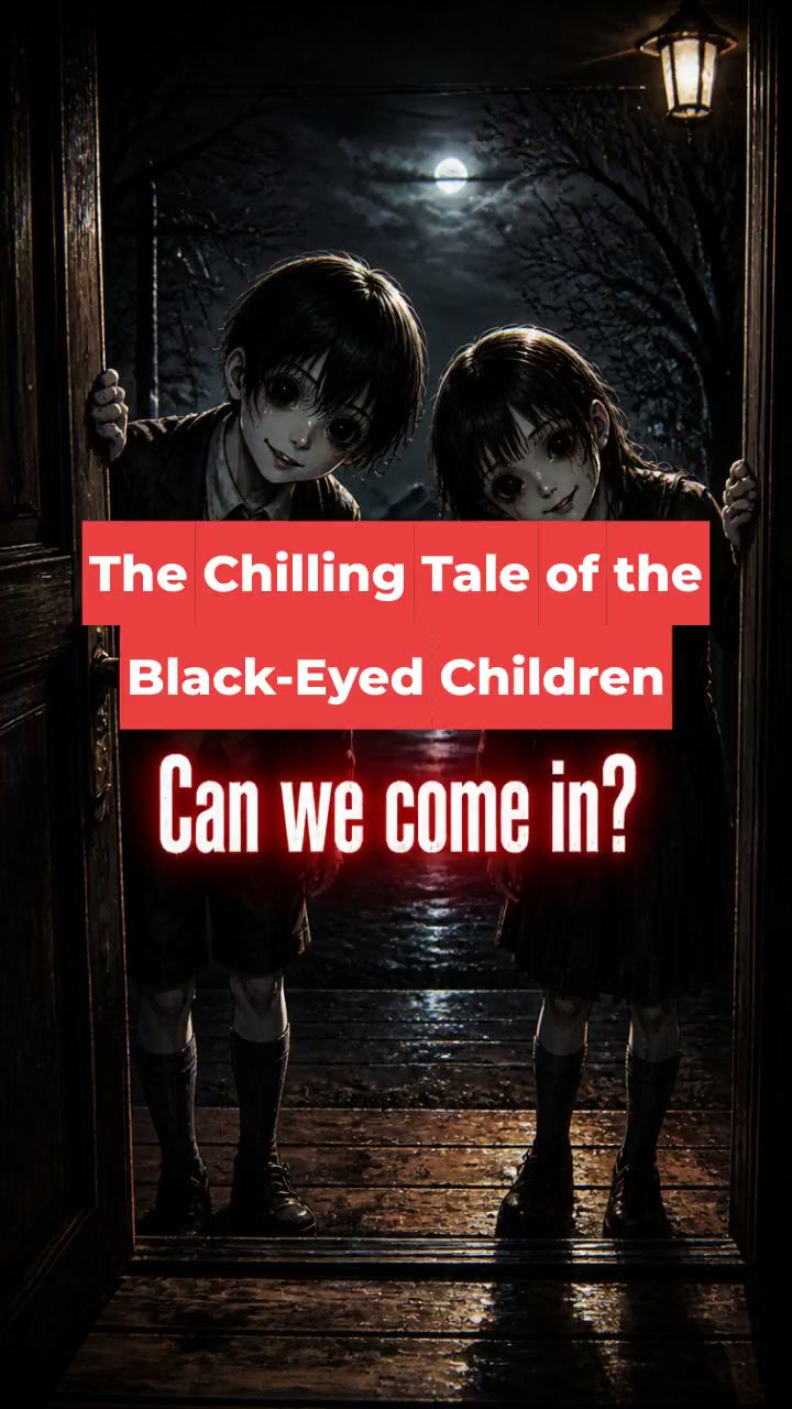 The Chilling Tale of the Black-Eyed Children