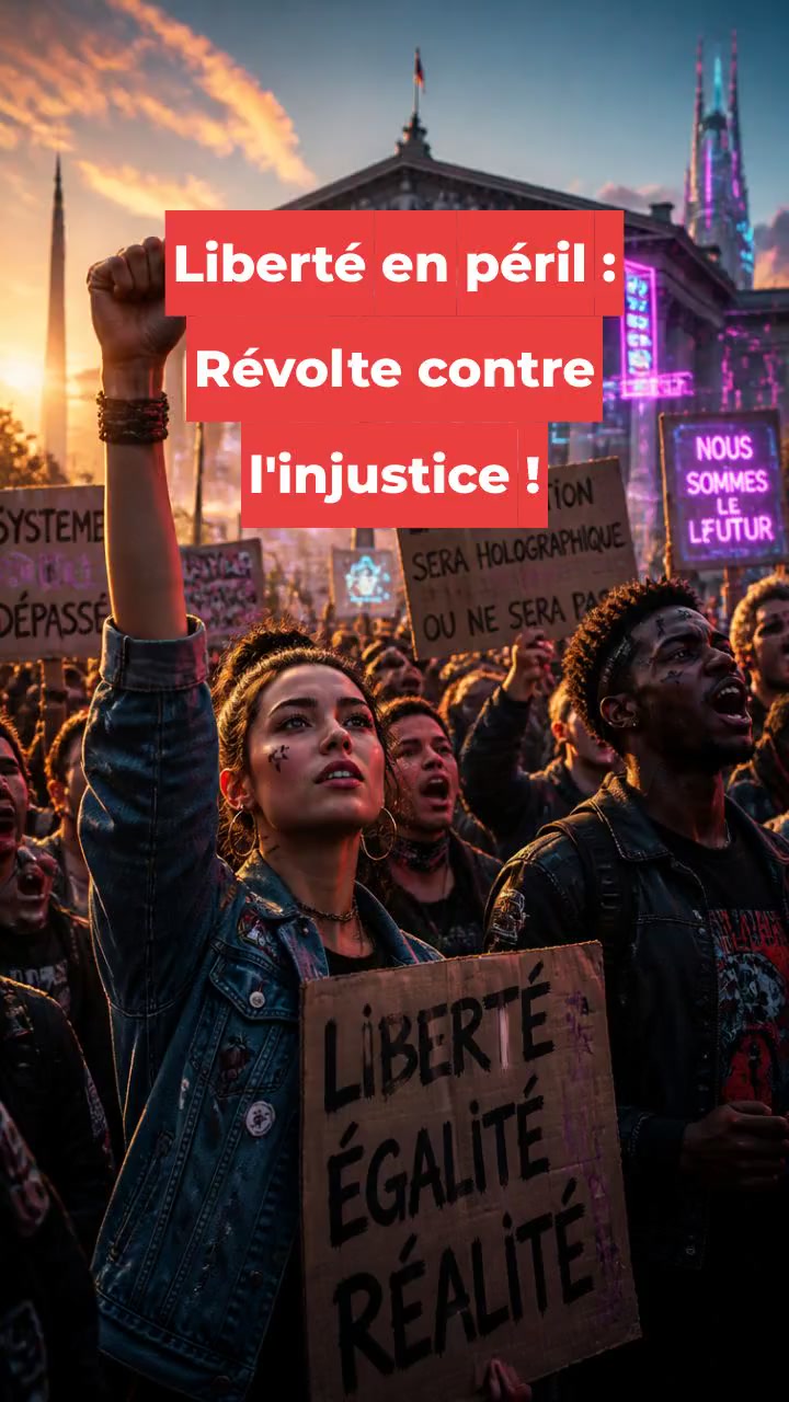 Liberté en péril : Révolte contre l'injustice !