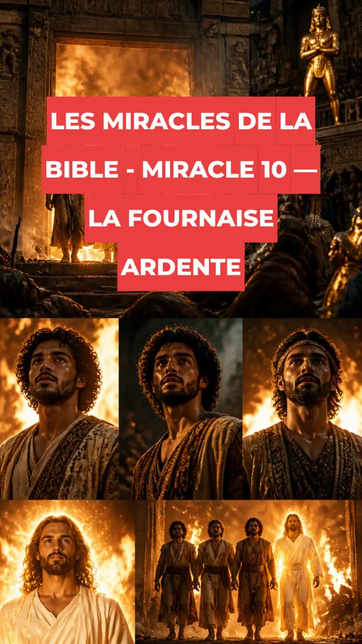 LES MIRACLES DE LA BIBLE - MIRACLE 10 — LA FOURNAISE ARDENTE