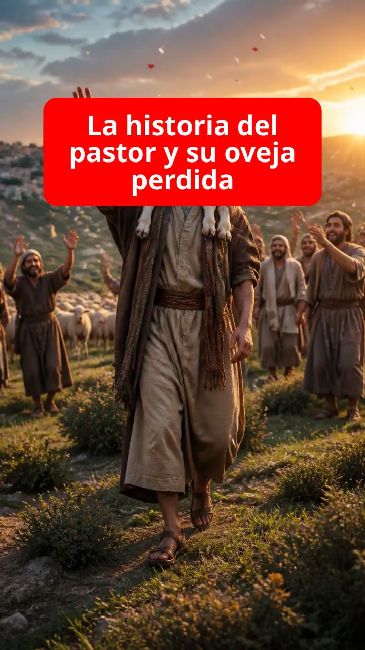La historia del pastor y su oveja perdida
