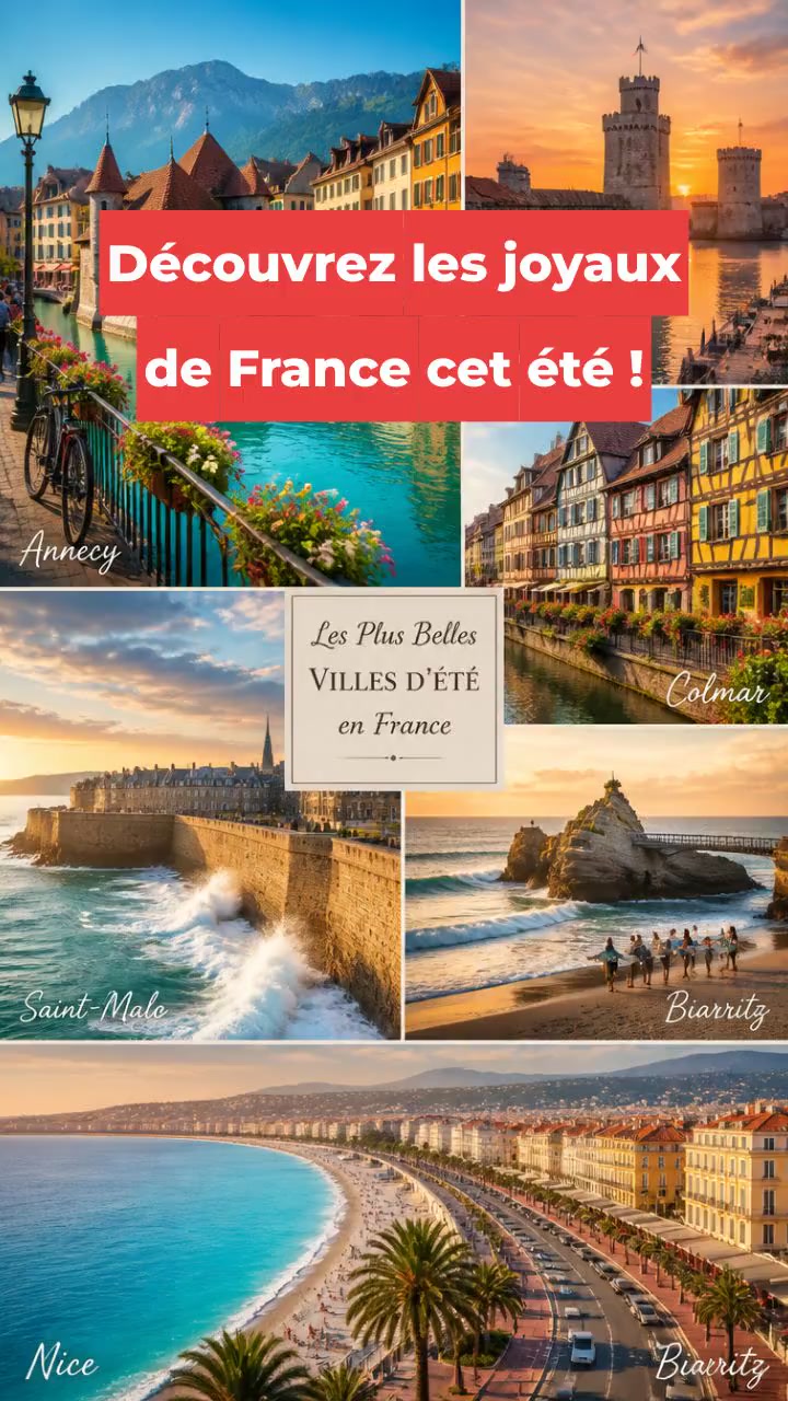 Découvrez les joyaux de France cet été !