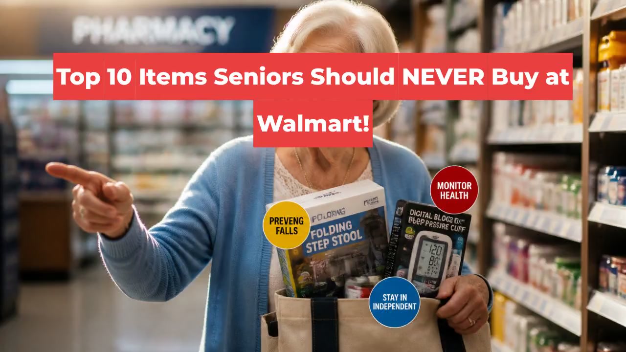 Top 10 Items Seniors Should NEVER Buy at Walmart!