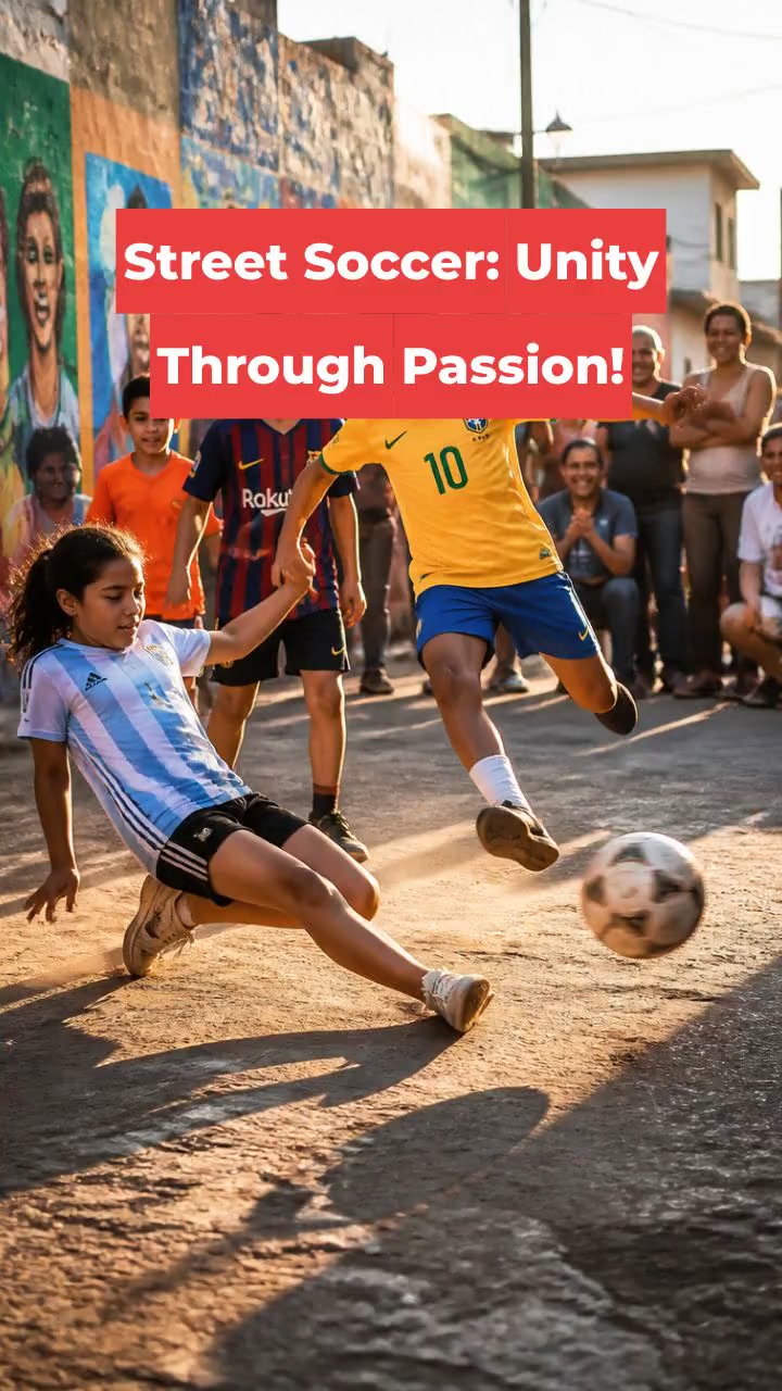 Street Soccer: Unity Through Passion!