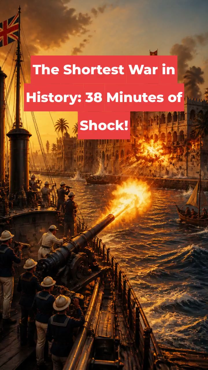 The Shortest War in History: 38 Minutes of Shock!