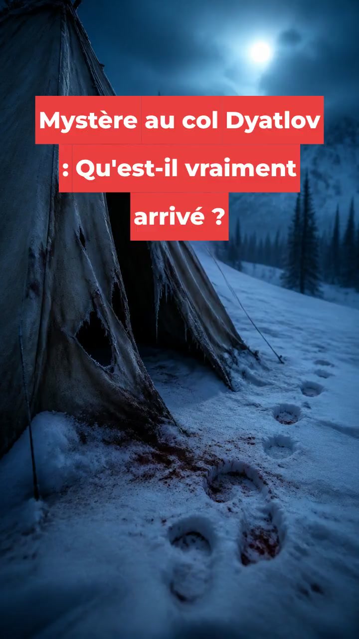 Mystère au col Dyatlov : Qu'est-il vraiment arrivé ?