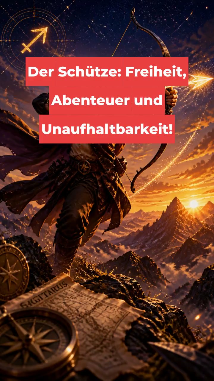 Der Schütze: Freiheit, Abenteuer und Unaufhaltbarkeit!