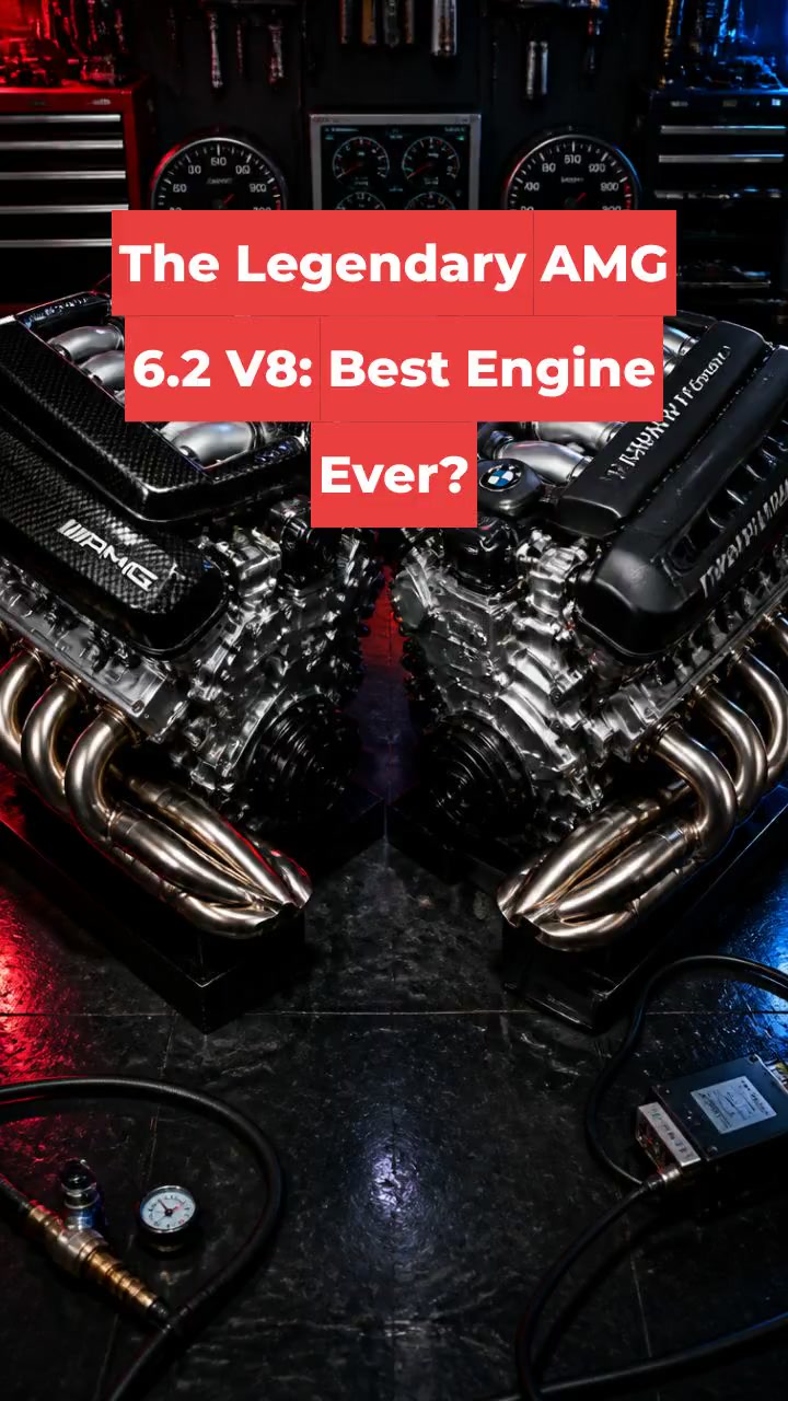 The Legendary AMG 6.2 V8: Best Engine Ever?